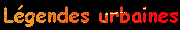 L�gendes urbaines