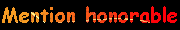 Mentions honorables